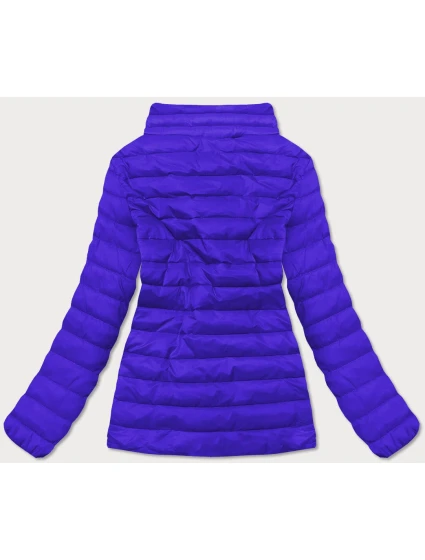 Lehká modrá dámská prošívaná bunda model 17050603 - J.STYLE
