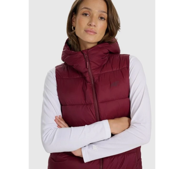 Dámské pouzdro bez rukávů se syntetickou výplní 4F 4FRAW25TVJAF326-60S dámské