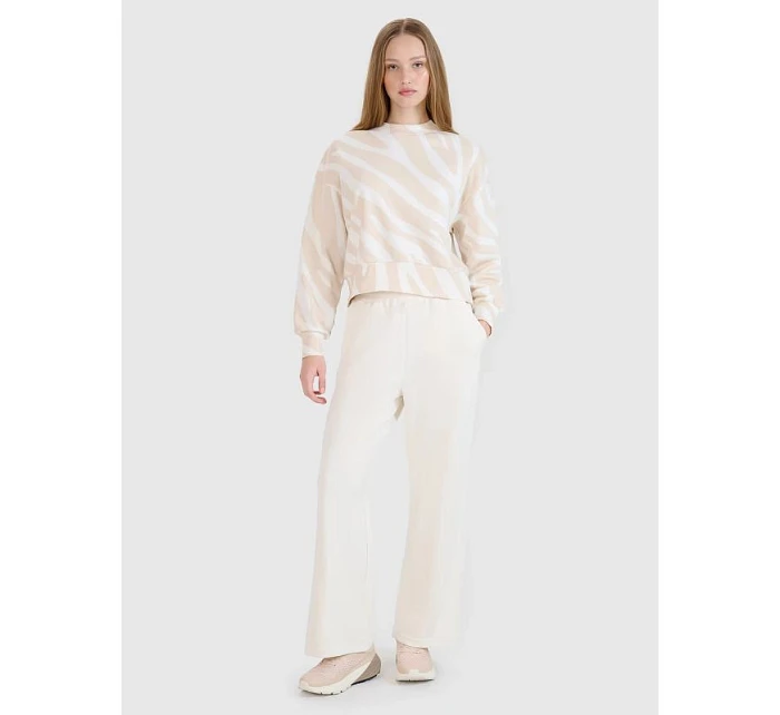 Dámská mikina bez kapuce 4F 4FWSS25TSWSF1579-11A Dámská mikina bez kapuce 4F 4FWSS25TSWSF1579-11A