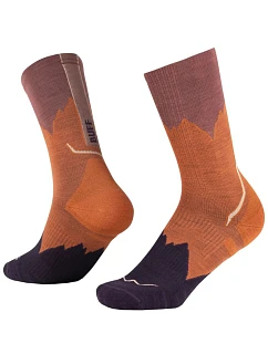 Ponožky Merino Lightweight Crew hnědé, velikost model 22379931 - Buff