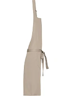 Kariban K 885 Zástěra s laclem 20.K885 beige Kariban K 885 Zástěra s laclem 20.K885 beige