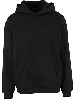 Build your Brand BY 410 Mikina s kapucí z těžké bavlny "Loose Fit" 56.0410 black