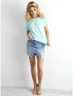 T shirt RV TS model 21185746 mietowy - FPrice