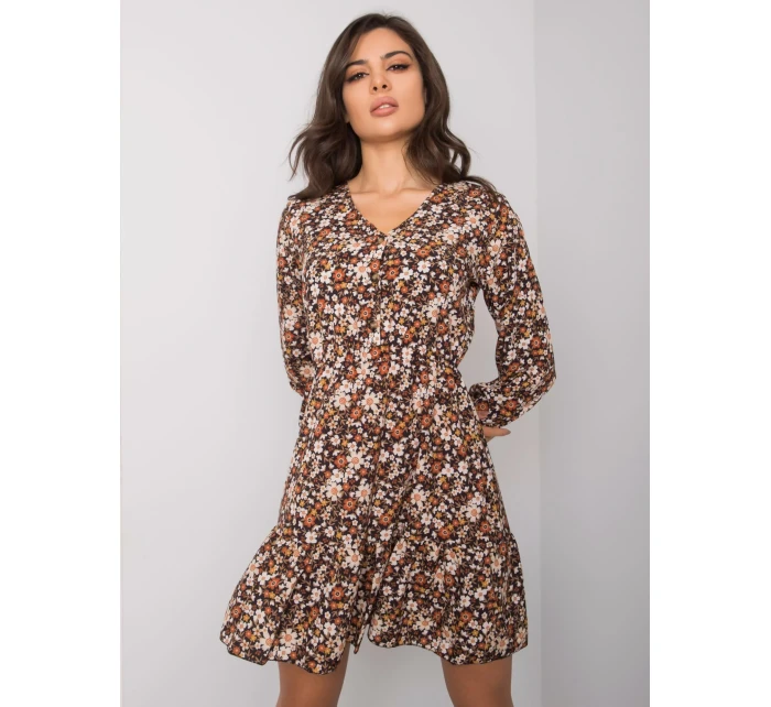 Šaty TW SK BI 25624.20P černá a žlutá