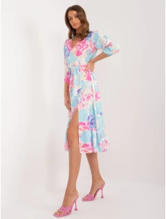 Sukienka WN SK 704 model 21142002 jasny niebieski - FPrice