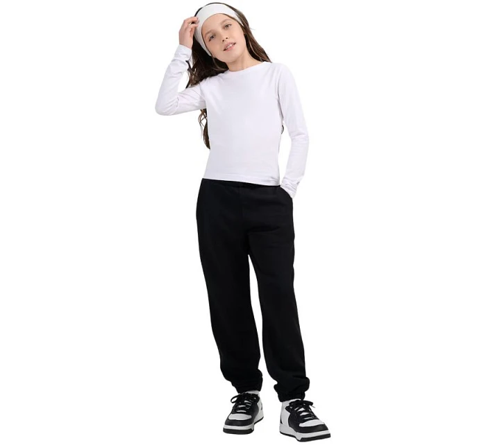 Dívčí kalhoty 4F CAS tmavě černé 4FJWMM00TTRO 20S model 22073202 - Hikvision Dívčí kalhoty 4F CAS tmavě černé 4FJWMM00TTRO 20S model 22073202 - Hikvision