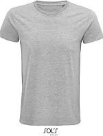 SOL'S Pioneer Men Pánské tričko z bio bavlny 25.3565 grey melange