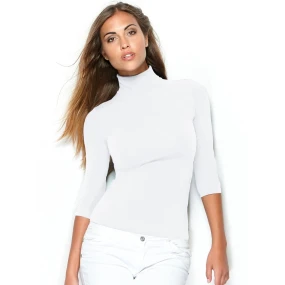 Triko dámské bezešvé T-shirt Madison Intimidea Barva: Bílá, Velikost: