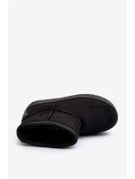 Dětské sněhové boty s podšívkou černé Big Star model 21637262 - Big Star Shoes Dětské sněhové boty s podšívkou černé Big Star model 21637262 - Big Star Shoes