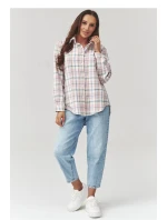 Košile s dlouhým rukávem  model 223232 Makadamia