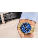 Pánské hodinky Giewont Chronograph Sapphire Gold Blue GW3520-B5 Pánské hodinky Giewont Chronograph Sapphire Gold Blue GW3520-B5