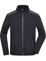 Daiber JN 591 Pánská pletená fleecová bunda 02.0591 black/carbon Daiber JN 591 Pánská pletená fleecová bunda 02.0591 black/carbon