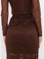 Spódnica MI SD model 21480339 brązowy - FPrice