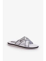 Dámské pantofle s pěnovou podrážkou Big Star Bílá