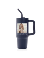 Personalizovaná termoska s barevným víčkem s fotografií 