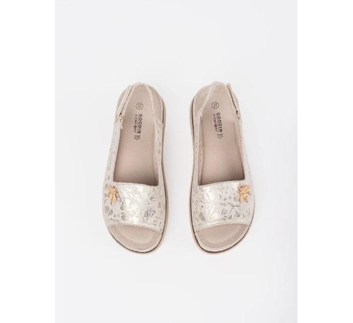 Designové sandály Jasnobeżowy dámské platforma Designové sandály Jasnobeżowy dámské platforma