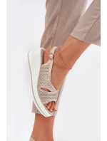 Bota na klínech model 213456 Step in style Bota na klínech model 213456 Step in style