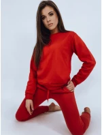 Dámská tepláková souprava červená Dstreet model 21962792 - FashionStreet Dámská tepláková souprava červená Dstreet model 21962792 - FashionStreet