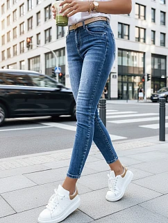 Dámské džínové kalhoty INDIA blue FashionStreet UY1308