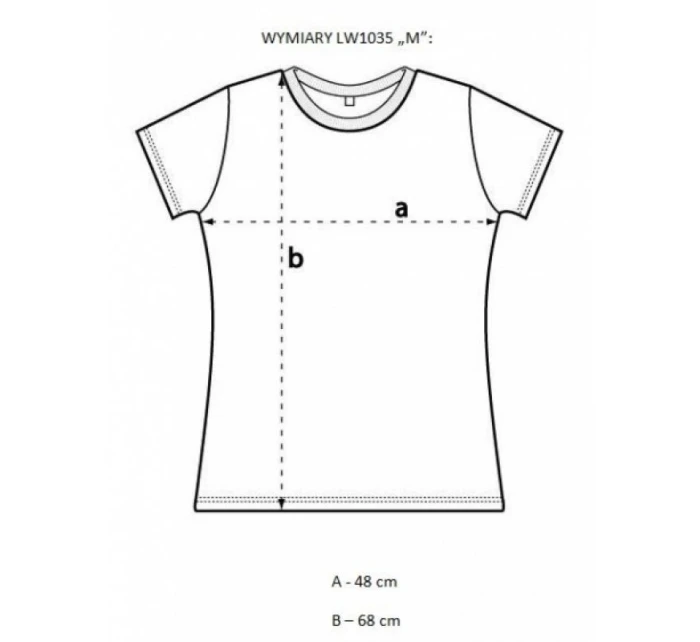 LEONE dámské tričko LW1035/S16 šedá "M"