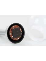 LAMPA SOLARNA KULA MLECZNA 15x44CM