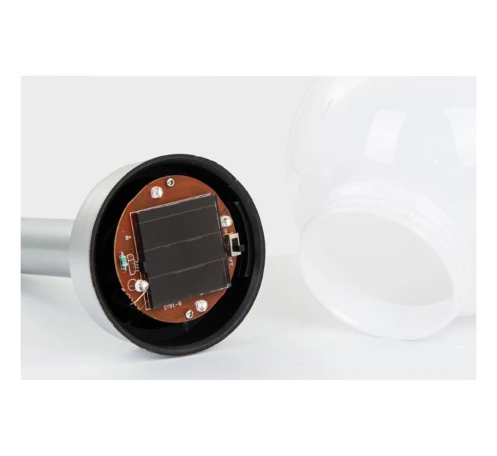 LAMPA SOLARNA KULA MLECZNA 15x44CM