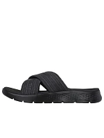 Dámské žabky Skechers GO WALK FLEX SANDAL IMPRESSED 141420 BKGY