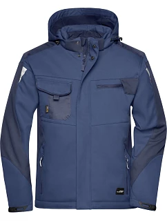 Daiber JN 824 Pracovní zimní softshellová bunda - Strong 02.0824 navy/navy