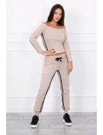 Sada s dvojitými pruhy model 18742658 - K-Fashion Sada s dvojitými pruhy model 18742658 - K-Fashion