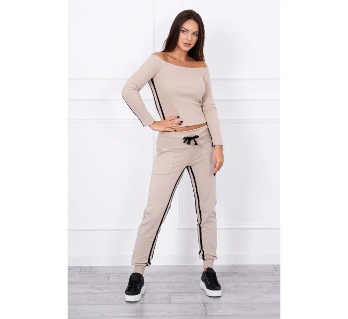 Sada s dvojitými pruhy model 18742658 - K-Fashion Sada s dvojitými pruhy model 18742658 - K-Fashion