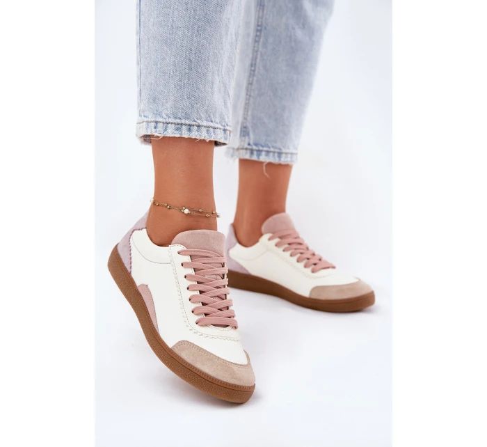 Dámské Kožené Tenisky Zazoo N1220 Bílé