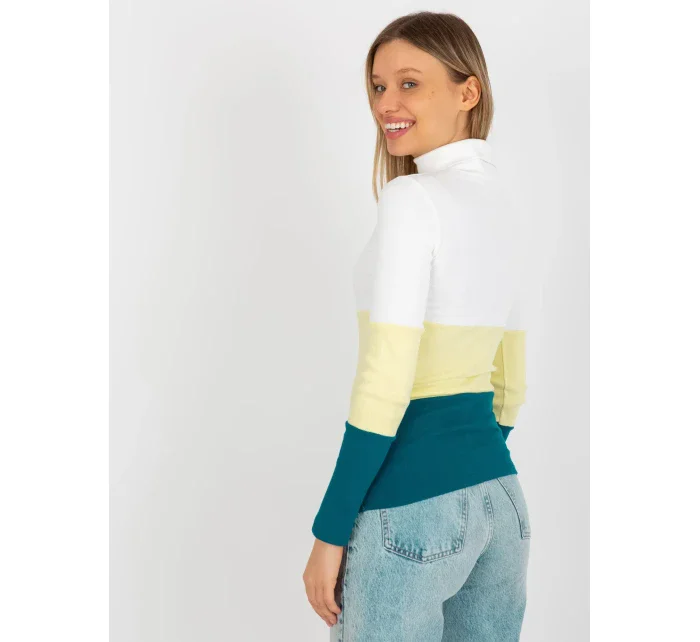 Dámská halenka RV BZ 8465 1.06P jasně žlutá - FPrice