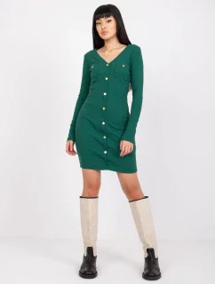 Šaty RV SK 7434.13 tmavě zelená
