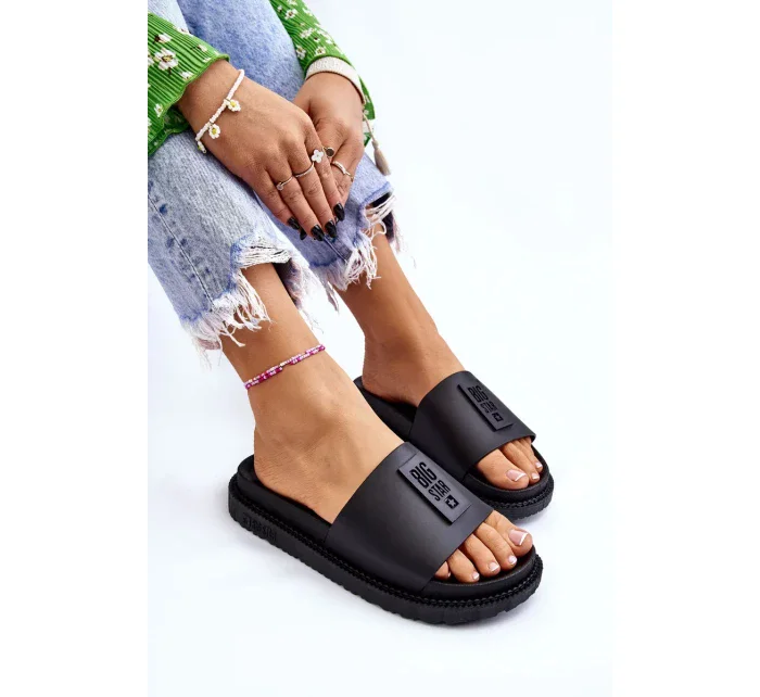 Dámské pantofle Big Star - černé Dámské pantofle Big Star - černé