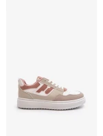 Dámské béžové nízké tenisky Regines Dámské béžové nízké tenisky Regines