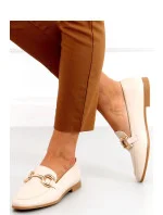 Dámské boty / mokasíny MM-848 světle béžová - Lovery Dámské boty / mokasíny MM-848 světle béžová - Lovery