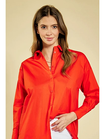 Dámská halenka červená - Stage model 19453712