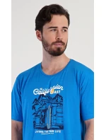 Pánská noční košile s krátkým rukávem California