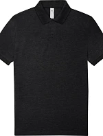 B&C My Polo 210 Piqué polo z těžké bavlny 01.U426 heather tarmac