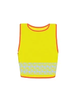 Korntex FUN Dětská bezpečnostní vesta 76.FUNY hi vis yellow/polar bear Korntex FUN Dětská bezpečnostní vesta 76.FUNY hi vis yellow/polar bear