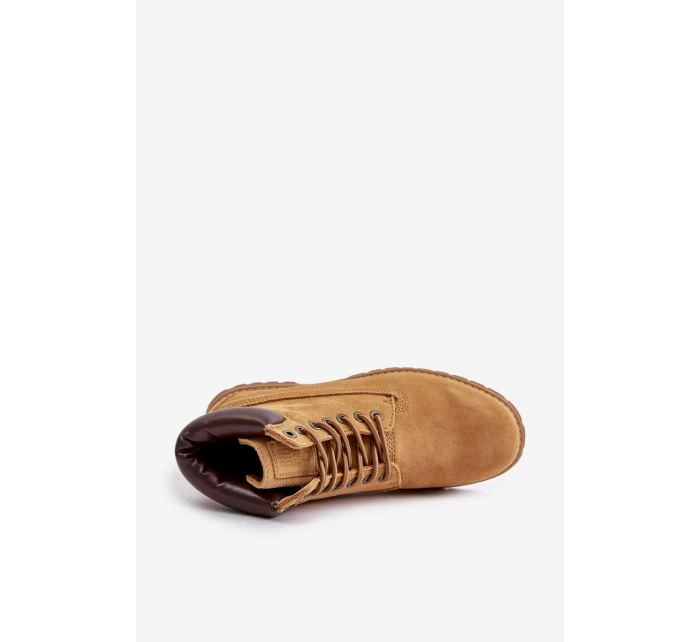 Zimní Semišové Boty Pro Muže Big Star OO174136 HI-POLY SYSTEM Camel Zimní Semišové Boty Pro Muže Big Star OO174136 HI-POLY SYSTEM Camel