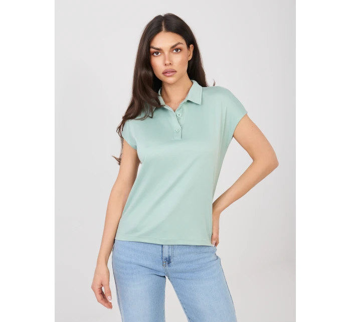 T shirt D17029M02856A pistacjowy T shirt D17029M02856A pistacjowy