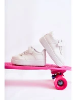 Dětská sportovní obuv na suchý zip White Elike Dětská sportovní obuv na suchý zip White Elike