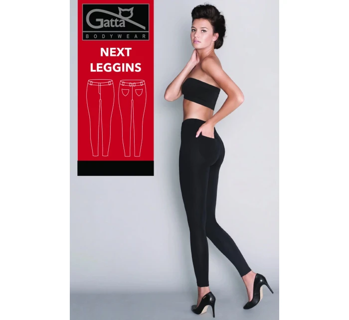 Dámské legíny Next Leggins 44531 Černá - Gatta Dámské legíny Next Leggins 44531 Černá - Gatta