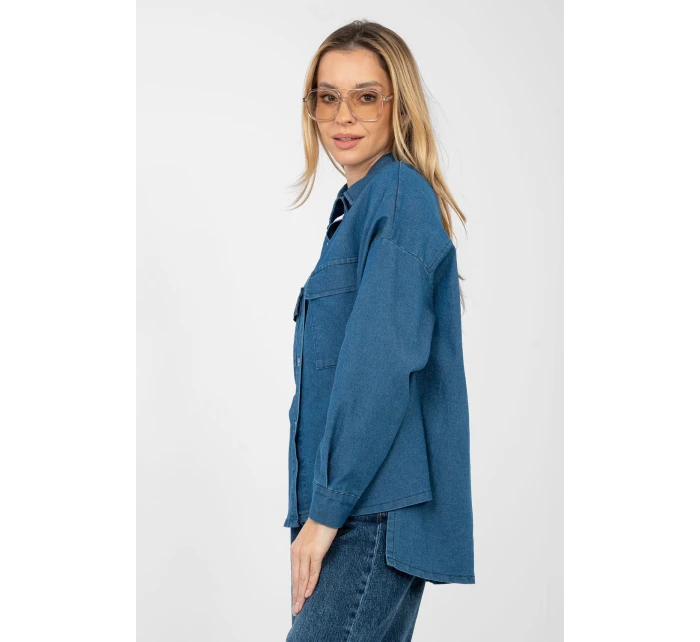 Košile s dlouhým rukávem  model 224204 Italy Moda