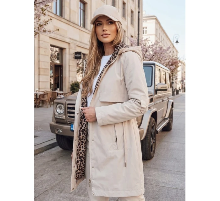 Dámská přechodná bunda parka FERISSA béžová FashionStreet TY4872