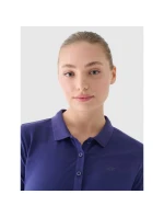Dámské polo tričko slim 4F 4FWMM00TPTSF514-031S Dámské polo tričko slim 4F 4FWMM00TPTSF514-031S