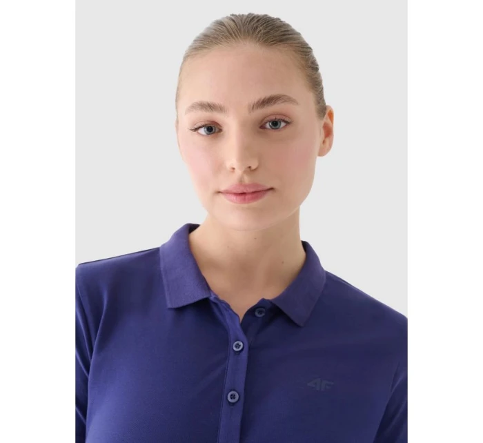 Dámské polo tričko slim 4F 4FWMM00TPTSF514-031S Dámské polo tričko slim 4F 4FWMM00TPTSF514-031S