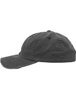6 panelová bavlněná keprová kšiltovka dark grey model 22482512 - Flexfit