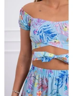 Modrá květinová sada Modrá květinová sada